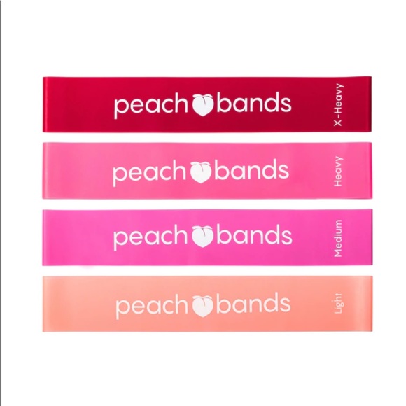 Peach Bands - Resistance band set and Core Sliders - Picture 1 of 8
